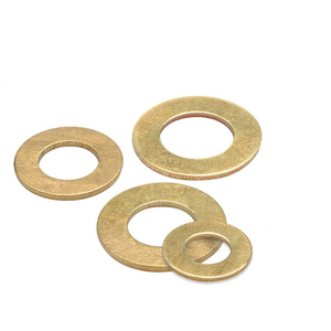 Custom DIN 125 Brass/<strong>Copper</strong> Flat Sealing <strong>Washers</strong> - Product Image 1