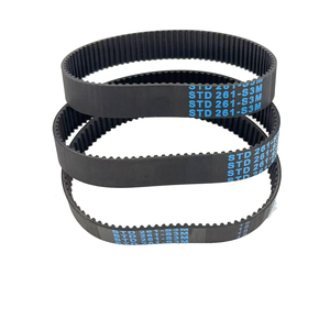 <span class=keywords><strong>Courroie</strong></span> <span class=keywords><strong>de</strong></span> <span class=keywords><strong>distribution</strong></span> en caoutchouc STD S3M <span class=keywords><strong>de</strong></span> taille personnalisée pour <span class=keywords><strong>remplacement</strong></span> industriel automobile 261-S3M-15 - Product Image 1
