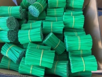 Tube en polyester tressé souple de 2,0 mm pour équipements de pêche à la ligne longue en lac, rivière, ruisseau pour la pêche au bar, au snapper, au poisson-chat et au requin