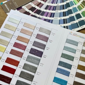 Fil teint en velours Van Sen Xuebao, nombre de fils 2/45Nm, composition : 5% laine mérinos RWS, 20% nylon recyclé, 55% polyester recyclé, 20% acrylique - Product Image 5