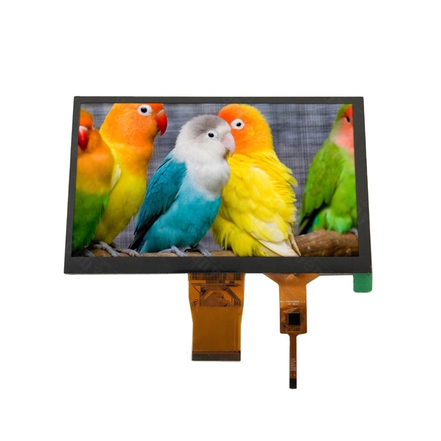 7 Inch TFT LCD Touch 1024x600 Resolution 50pin RGB Interface IPS TFT Display with Capacitive Touch Panels