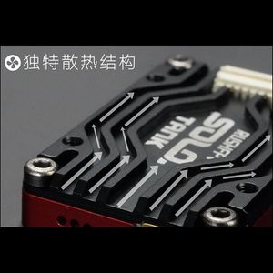 RUSH TANK SOLO 5.8G 48CH PitMode 1.6W VTX Ajustable <span class=keywords><strong>2</strong></span>-6S Micrófono Integrado Carcasa de Enfriamiento CNC para Carreras FPV RC <span class=keywords><strong>Freestyle</strong></span> Long - Product Image 3