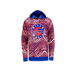 Ontwerp Custom Buffel Zebra Trui Hoodie Voetbalteam Lange Mouw Casual Onderhemd Hoodie - Product Image 3