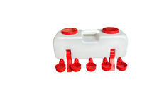 Nouvelle abreuvoir automatique MUHE MH-29 10L pour volailles, bol à eau réglable en plastique pour poussins, poules et canards