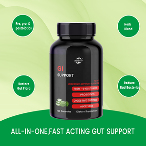 Haccp New Product Gut reinigung für Frauen und Männer, GI-Unterstützung mit MSM-, L-Glutamin-und Verdauungs enzym zusätzen - Product Image 3