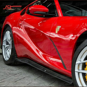 บังโคลนแยกบังโคลนรถสำหรับเฟอร์รารี2017-2020แบบใหม่ทำจากคาร์บอนไฟเบอร์แห้ง - Product Image 4