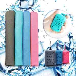 Wholesale Super Magic Microfiber Sports Instant Cool Ice <b>Neck</b> <b>Cooling</b> Sport <b>Towel</b> Custom Logo - Product Image 3