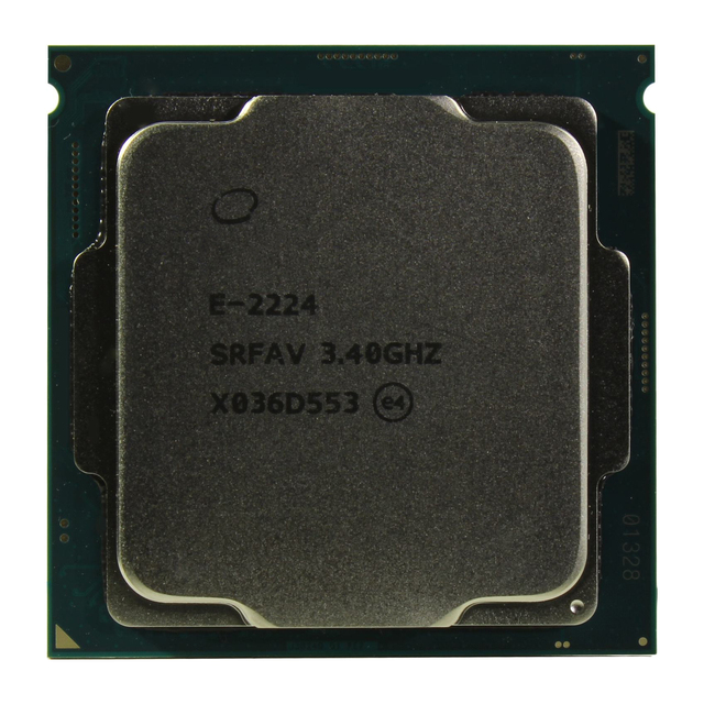 New Tray Server Processor C242 C246 E-2224G 2234 2236 2226G 2244G 2246G 2276G 2288G Workstation CPU