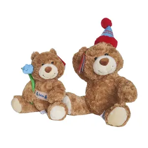 Plush Teddy Bear Doll With Different Size Rose Plush Bear Toy Patterns Stuffed Plush Toy Animal Teddy Bear Birthday
