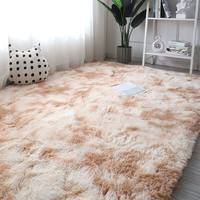 Tapis d'intérieur en fausse fourrure ultra-doux - Tapis moelleux et pelucheux pour chambre à coucher, salon, tapis confortable antidérapant