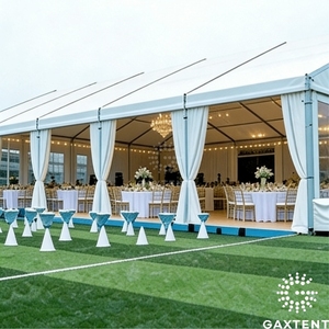 Tente de <span class=keywords><strong>mariage</strong></span> Galaxy grande capacité en forme de A, structure en aluminium, abri de réception personnalisé - Product Image 1