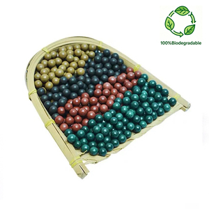 Slingshot de Seguridad de 8mm, 9mm, 10mm, Material Orgánico, Cerámica Hecha a Mano con Tacto Real, Estilo Amor, Feng Shui, Decoración Náutica para Fiestas - Product Image 6