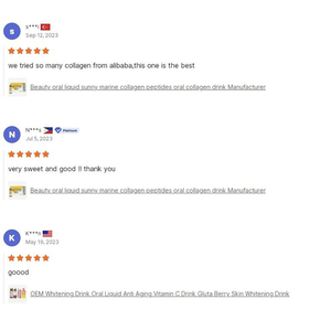 Collagène marin de haute qualité, boisson liquide orale riche en nutriments, protéines, favorise l'élasticité de la peau avec de la vitamine C - Product Image 5