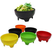 Bol de service en plastique GD406 pour salade mexicaine et condiments