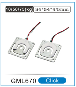 Cellule de pesée micro profilée GML623A avec pieds en caoutchouc pour balance de cuisine pour 3 kg 5 kg - Product Image 6
