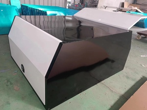 Auvent de benne robuste en aluminium étanche avec poignée de verrouillage en queue de baleine pour le rangement et la sécurité des véhicules tout-terrain en extérieur - Product Image 4