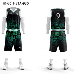 Maillot de basket en gros pour adulte, uniforme de basket personnalisé, ensemble de maillots de sport à séchage rapide - Product Image 5
