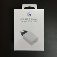 Ventes Flash Transfrontalières pour Tête de Charge Google 30W Google 7 Chargeur Rapide Téléphone Portable Pixel 6 Adaptateur