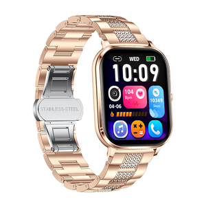 <span class=keywords><strong>Montre</strong></span> connectée AK108 la plus récente 2026 de Direct Factory, écran IPS 1,82 pouces, appels Bluetooth, IPX8, fréquence cardiaque, SpO2, multisports, fitness, sommeil, calories, pour femmes, en silicone - Product Image 2