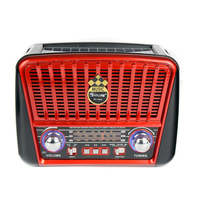 RX BT 455S Rx-Bt455S RX-456S Golon Tragbarer USB & SD MP3 Lautsprecher mit Solarpanel, Akku und 3-Band-Radio (FM, AM, SW)