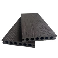 Plancher extérieur composite WPC antidérapant, plancher de terrasse et de jardin imperméable, adapté à un usage domestique et commercial