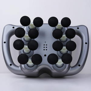 Mini pistola de masaje profesional de 16 cabezales Fascia multicabezal fuerte 39kg de potencia cuerpo de mano masajeador Fascial de golpe profundo - Product Image 2