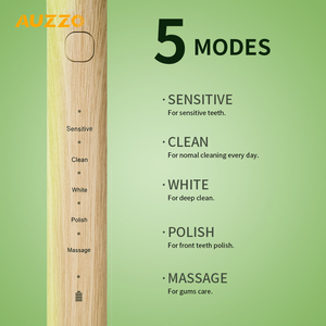 <span class=keywords><strong>Brosse</strong></span> <span class=keywords><strong>à</strong></span> dents sonique en <span class=keywords><strong>bambou</strong></span> écologique <span class=keywords><strong>à</strong></span> 5 modes avec moteur <span class=keywords><strong>à</strong></span> lévitation magnétique et 2 têtes de rechange en <span class=keywords><strong>bambou</strong></span> – Vente en gros - Product Image 4