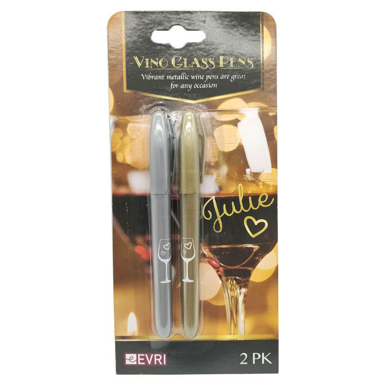 Party Metallic Ink Golden Silver Color Wine Bottle Markers