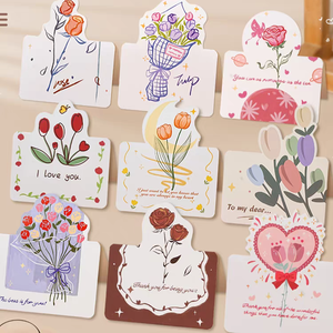 Cartes <span class=keywords><strong>de</strong></span> remerciement personnalisées imprimées pour petites entreprises <span class=keywords><strong>Carte</strong></span> <span class=keywords><strong>de</strong></span> Noël en papier 3D avec logo - Product Image 6