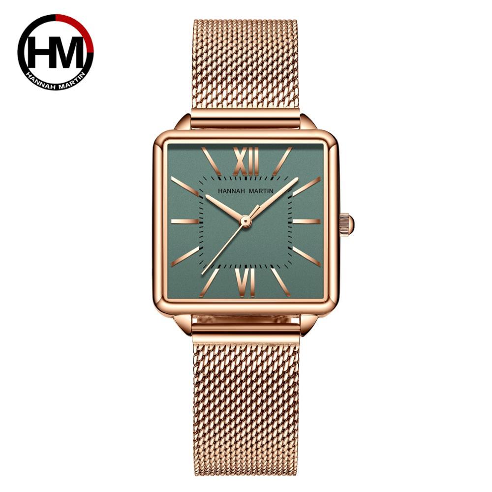 Rose gold green bracelet