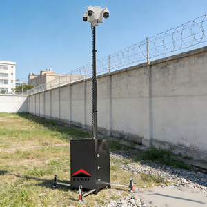 Torre CCTV 4G Portatile per Esterni, Cubo Mobile di Sicurezza per Sorveglianza di Fattorie - Product Image 5