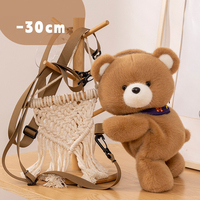 Quantité minimale de commande bas Design personnalisé trucs peluche poupée sac à dos peluche peluche fabricants personnalisés animal peluche jouet