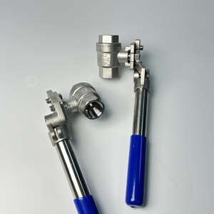 Válvula de bola flotante de acero inoxidable Furui de 2 piezas, 900 psi, con maneta Apollo <span class=keywords><strong>Deadman</strong></span>, cierre automático manual, retorno por resorte, OEM seguro - Product Image 6