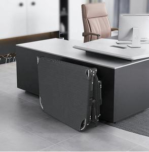 <span class=keywords><strong>Lit</strong></span> pliant en acier et fer réglable multi-usages portable pour l'extérieur et l'intérieur, utilisé à l'hôpital, au <span class=keywords><strong>bureau</strong></span>, avec matelas - Product Image 4