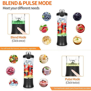 Logo personnalisé 20 Oz Sans Bpa Tasse Étanche Personnel Portable Juicer Smoothie <span class=keywords><strong>Blender</strong></span> Usb Rechargeable Portable <span class=keywords><strong>Blender</strong></span> - Product Image 6