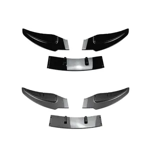 Pour BMW Série 1 E81 E82 E87 E88 2008-2011 LCI Modèle Standard - Lame de pare-chocs avant, Spoiler, Diffuseur, Modification extérieure - Product Image 4