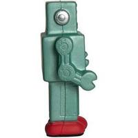 Juguete Antiestrés de Espuma de Poliuretano con Forma de Robot Retro, Personalizable con Logotipo, de Ascenso Lento, para Aliviar el Estrés, Regalo Promocional para Niños y Niñas
