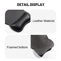 Fond en mousse souple Projectile à quatre faces Gaming Tapis de souris personnalisé PORON Tapis de bureau antidérapant Tapis de souris en mousse à mémoire de forme pour le bureau à la maison