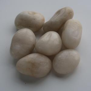 Galets et pavés blancs en <span class=keywords><strong>pierre</strong></span> naturelle hautement polis pour usage <span class=keywords><strong>extérieur</strong></span> de villa, respectueux de l'environnement - Product Image 4