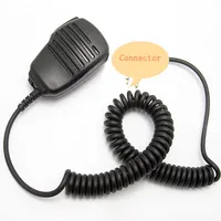 Microfone alto-falante, push para falar, para garmin, região kenwood, baofeng, talkie/alto-falantes, para walkie talkie [sm3]