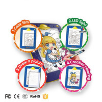 Jouet d'apprentissage intelligent pour enfants 3D planche à dessin intelligente magique croquis et peinture