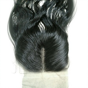 ผมต่ออินเดียแท้แบบเรมี่ ลอนธรรมชาติ 24 นิ้ว พร้อมเชือกผูก HD Lace Closure ผมแท้แบบ Single Drawn หนาเต็มปลาย - Product Image 1