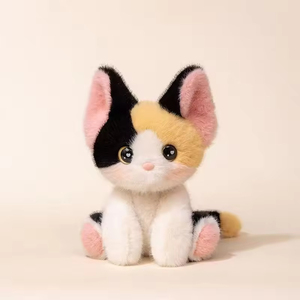 Peluche de chat Devon <span class=keywords><strong>Rex</strong></span> en gros avec rembourrage en coton PP et motif brodé – Doudou pour cadeaux d'enfants - Product Image 6