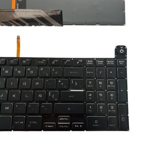 Đối Với Asus Tuf 3 Chơi Game F15 Fa507 Fa507R Fx507 Fx507ze Fx507ZM Fx517 Ga507 Tây Ban Nha <span class=keywords><strong>Latin</strong></span> Bố Trí Với Backlit Máy Tính Xách Tay Bàn Phím - Product Image 2