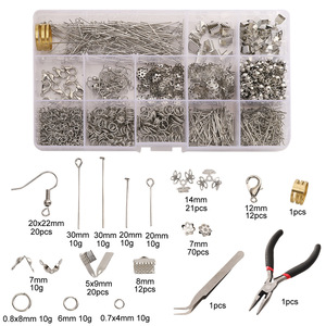 Outil de <span class=keywords><strong>perles</strong></span> fait main <span class=keywords><strong>pour</strong></span> bijoux à bricoler soi-même ensemble d'accessoires <span class=keywords><strong>pour</strong></span> boucles d'oreilles crochets d'oreille bracelets et colliers-<span class=keywords><strong>pour</strong></span> les résultats de bijoux - Product Image 2
