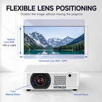 Proyector Láser 4K de 7500 Lúmenes OEM ODM con Opciones de Tiro Estándar y Tiro Corto