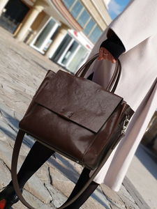 Bolsos de Mano de Cuero Genuino para Mujer, Bolsos de Hombro de Gran Capacidad, Diseño de Moda, Personalizados, Venta al Por Mayor de Fábrica - Product Image 2