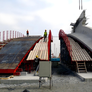 بناء شعاع الخرسانة قالب عمود دائري سبائك الصلب قالب دائري نفق جسر القوالب السعر - Product Image 3