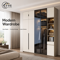 Armoire de Rangement Pliante Moderne et Simple pour la Maison, Penderie d'Angle Ajustable, Ensemble de Meubles de Dressing de Luxe Légers pour Appartement et Chambre à Coucher