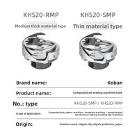 Japon SAWA KHS20-RMP Crochet rotatif KHS20-SMP Tête de crochet pour boîtier de canette Accessoire de fabrication de patrons pour machine à coudre informatisée Garantie 3 mois